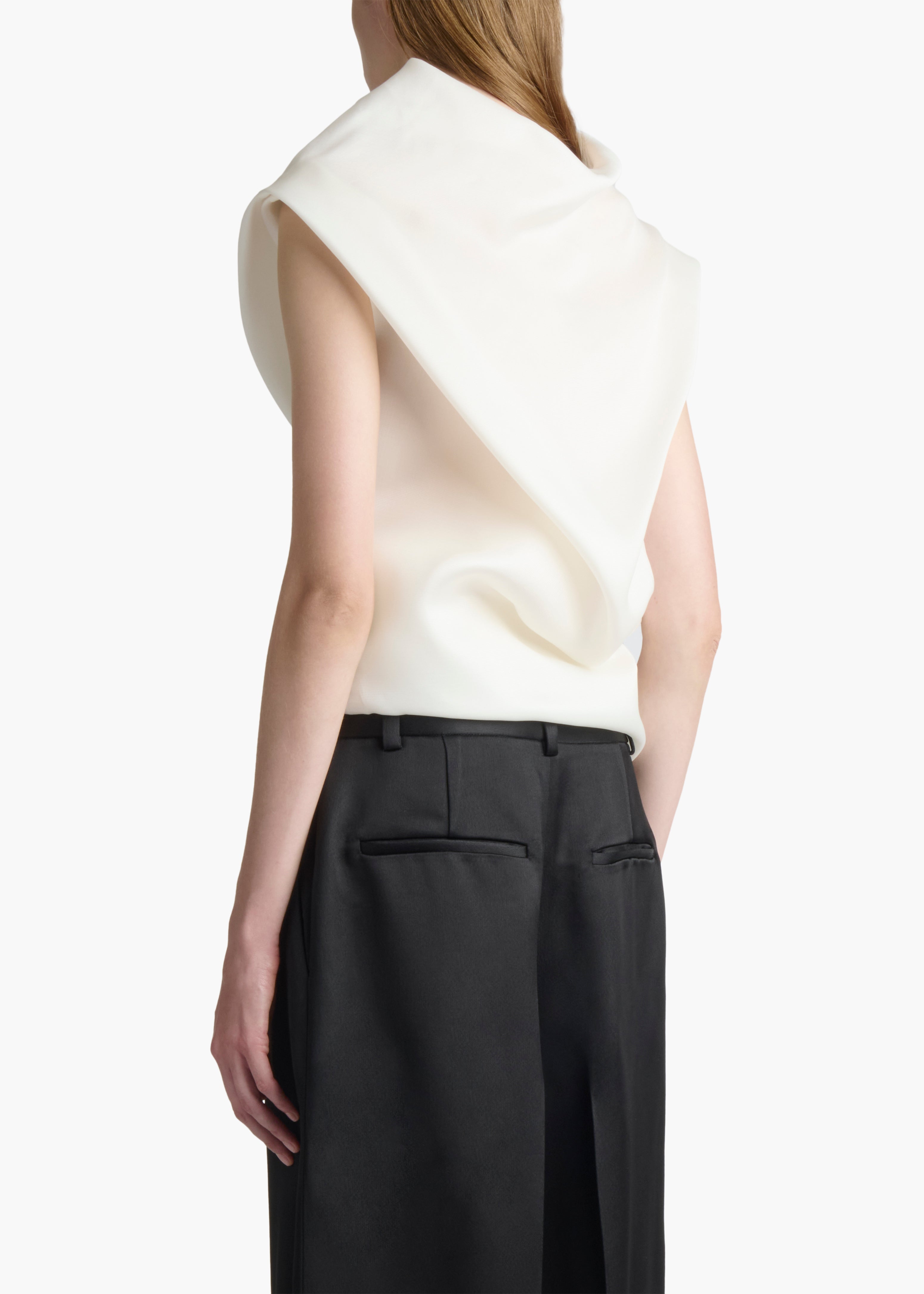 KHAITE - Luola Top in Chalk