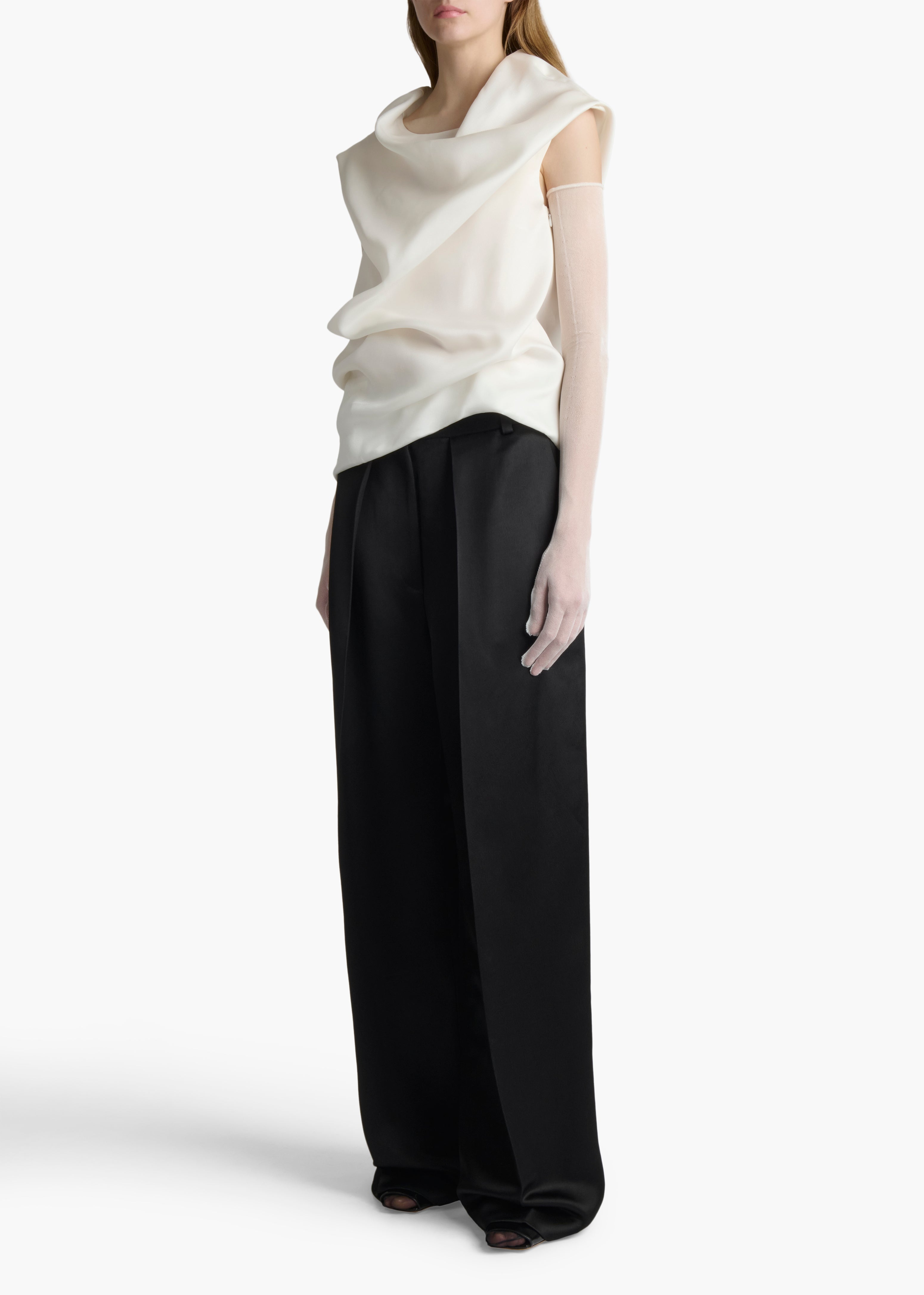 KHAITE - Luola Top in Chalk