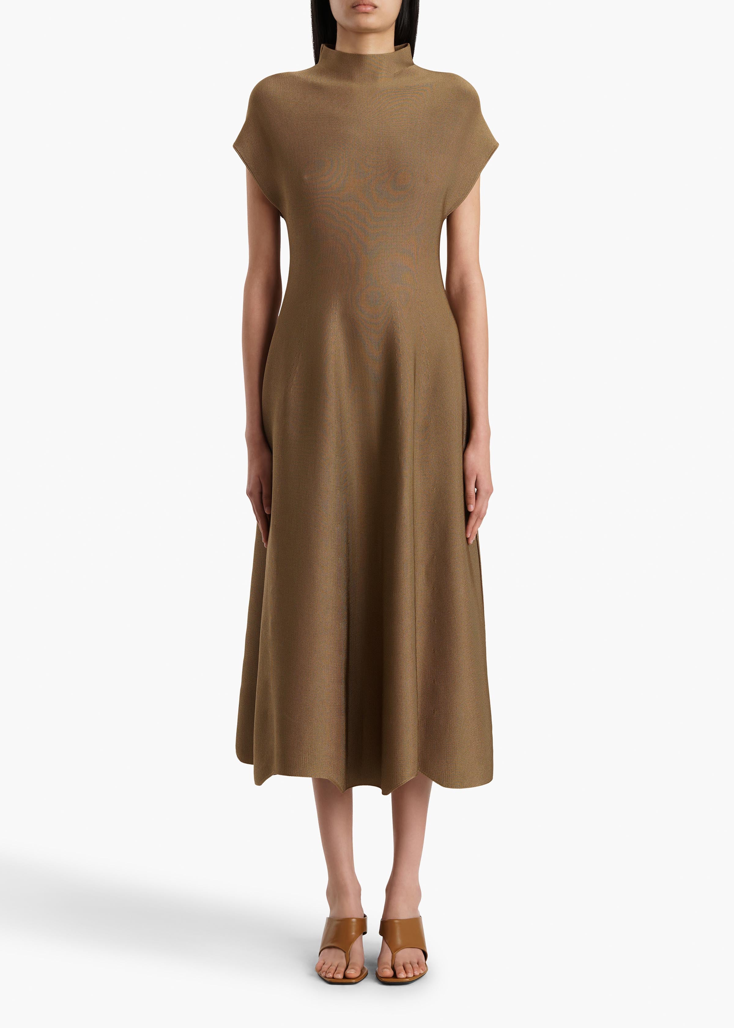 Lyra Dress in Carob