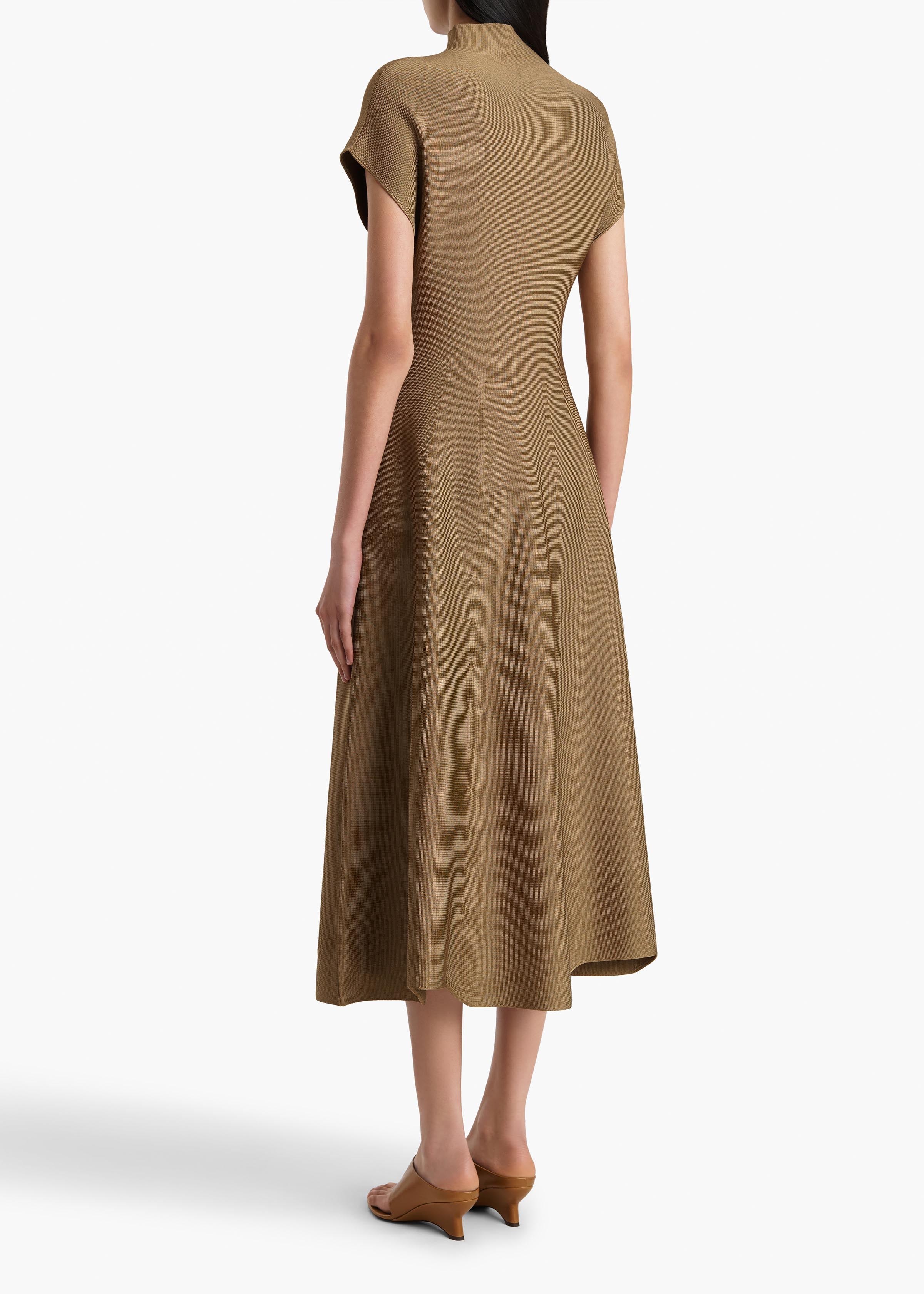 Lyra Dress in Carob