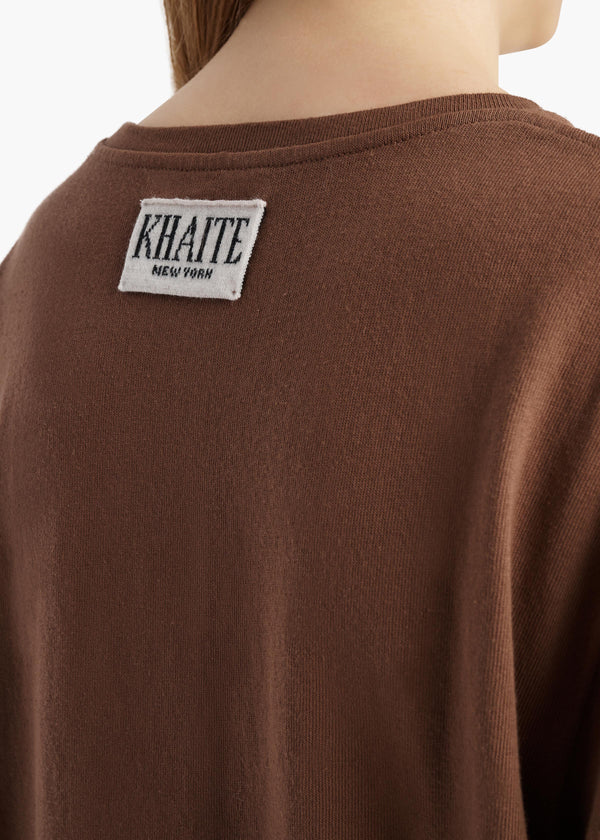 MAE SHORT SLEEVE TEE SHIRT CHESTNUT 2196138 934 E