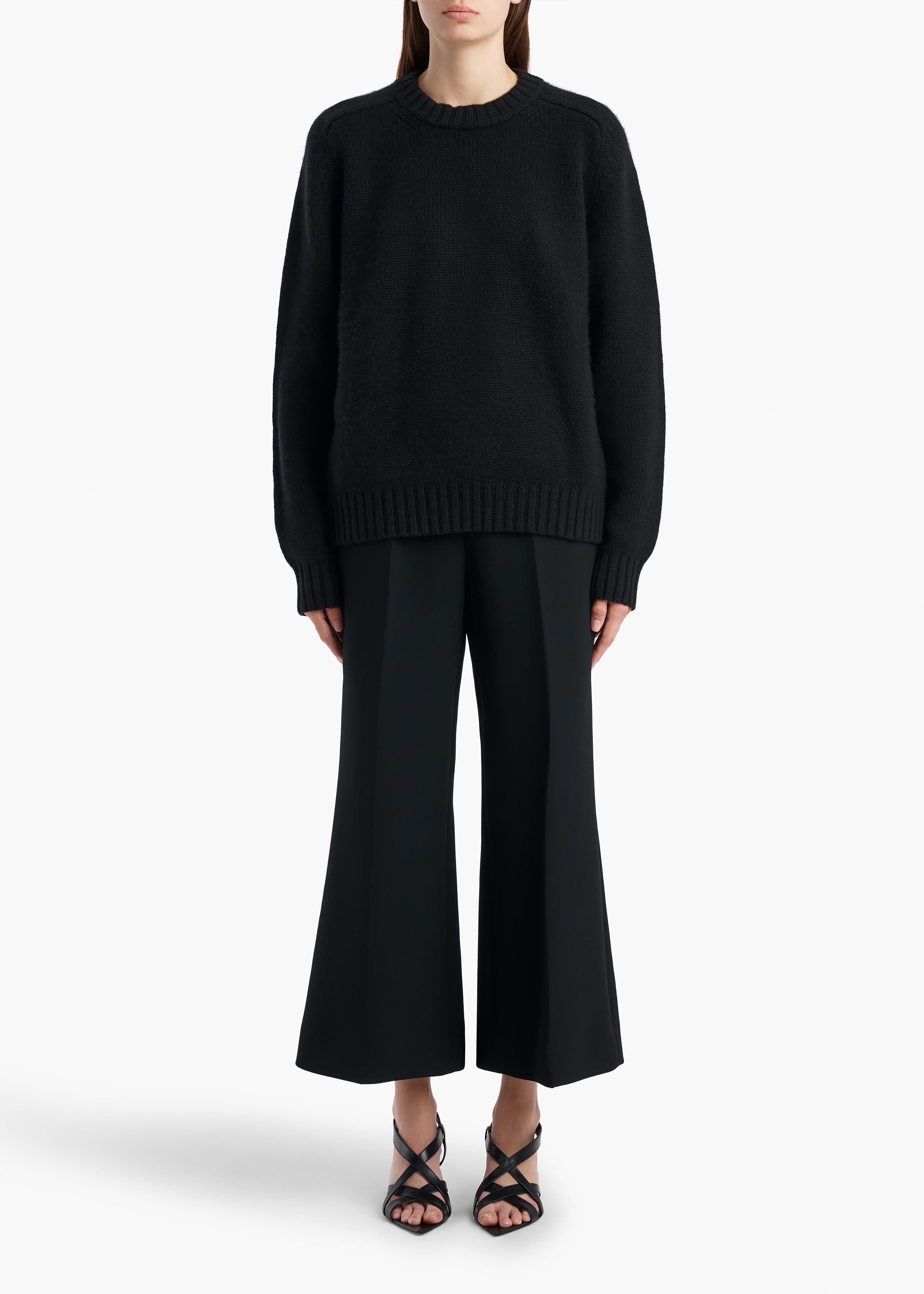 KHAITE  - Mae Sweater in Black