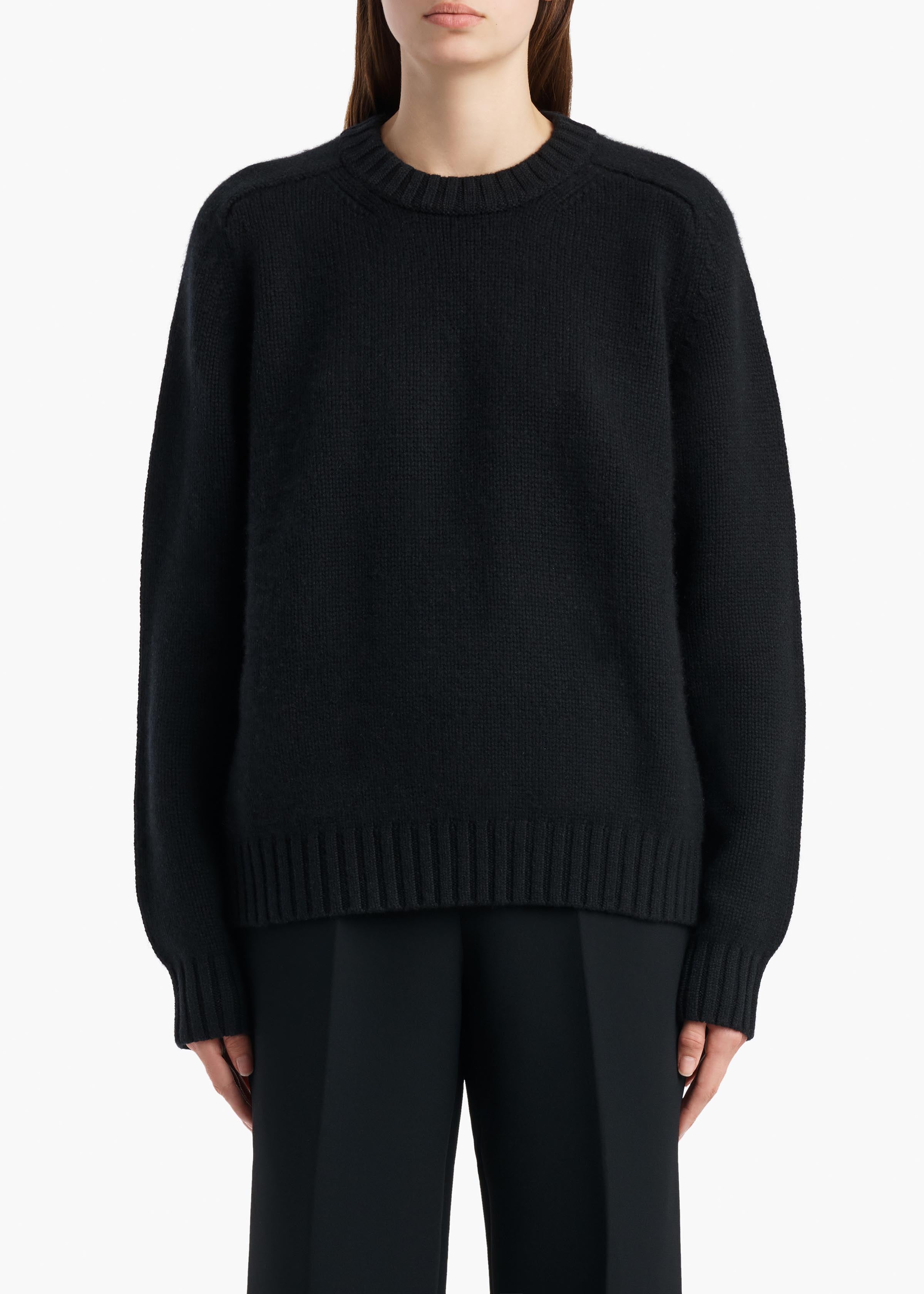 KHAITE  - Mae Sweater in Black