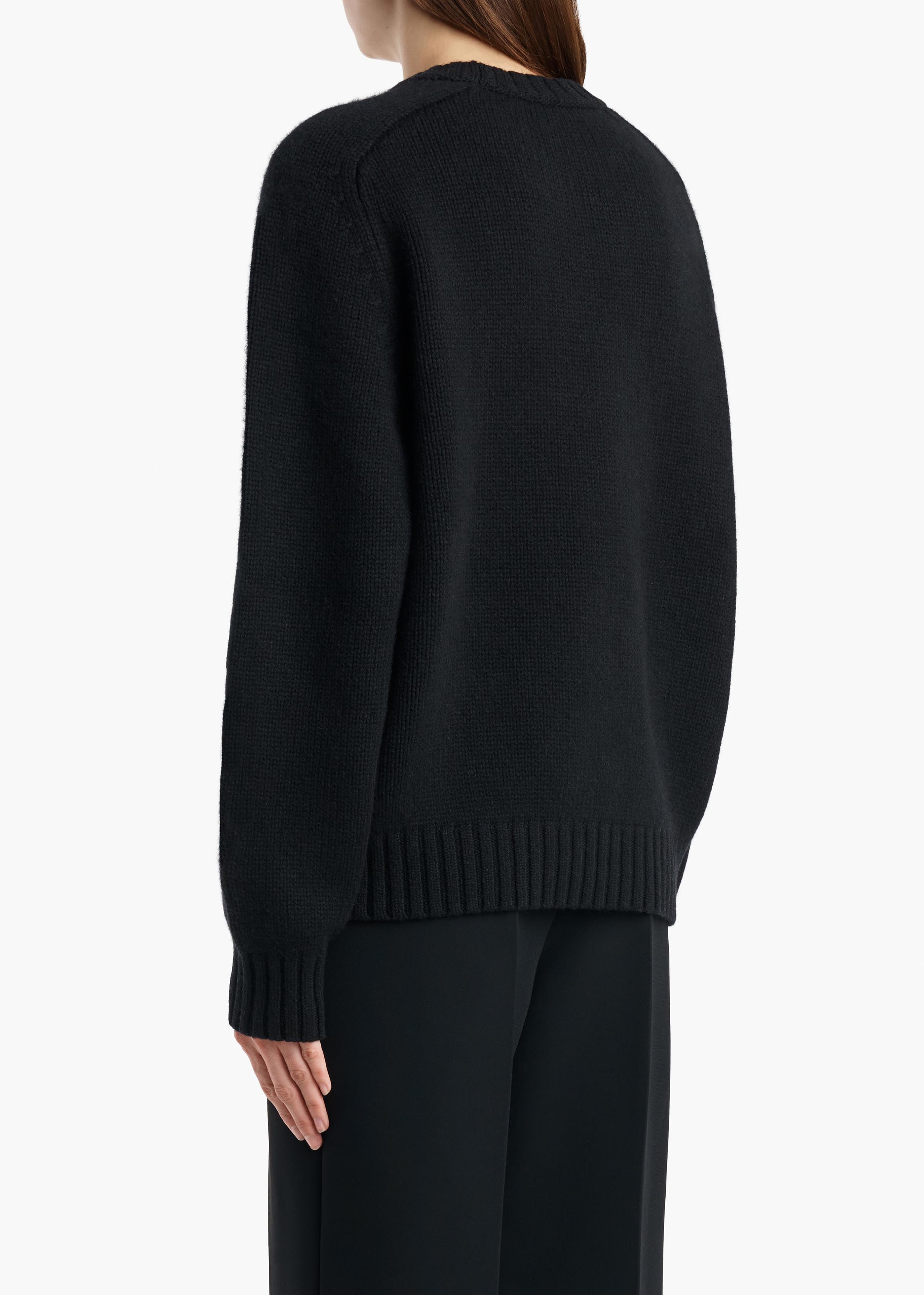 KHAITE  - Mae Sweater in Black