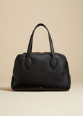 The Medium Maeve Bag in Black Pebbled Leather
