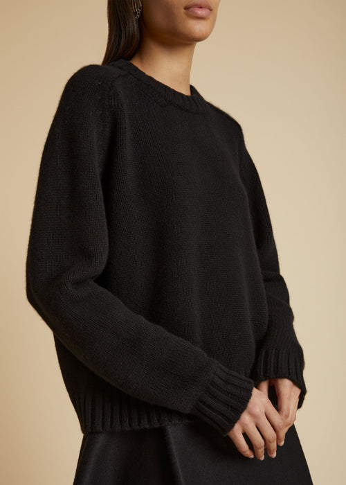 The Mae Sweater in Black