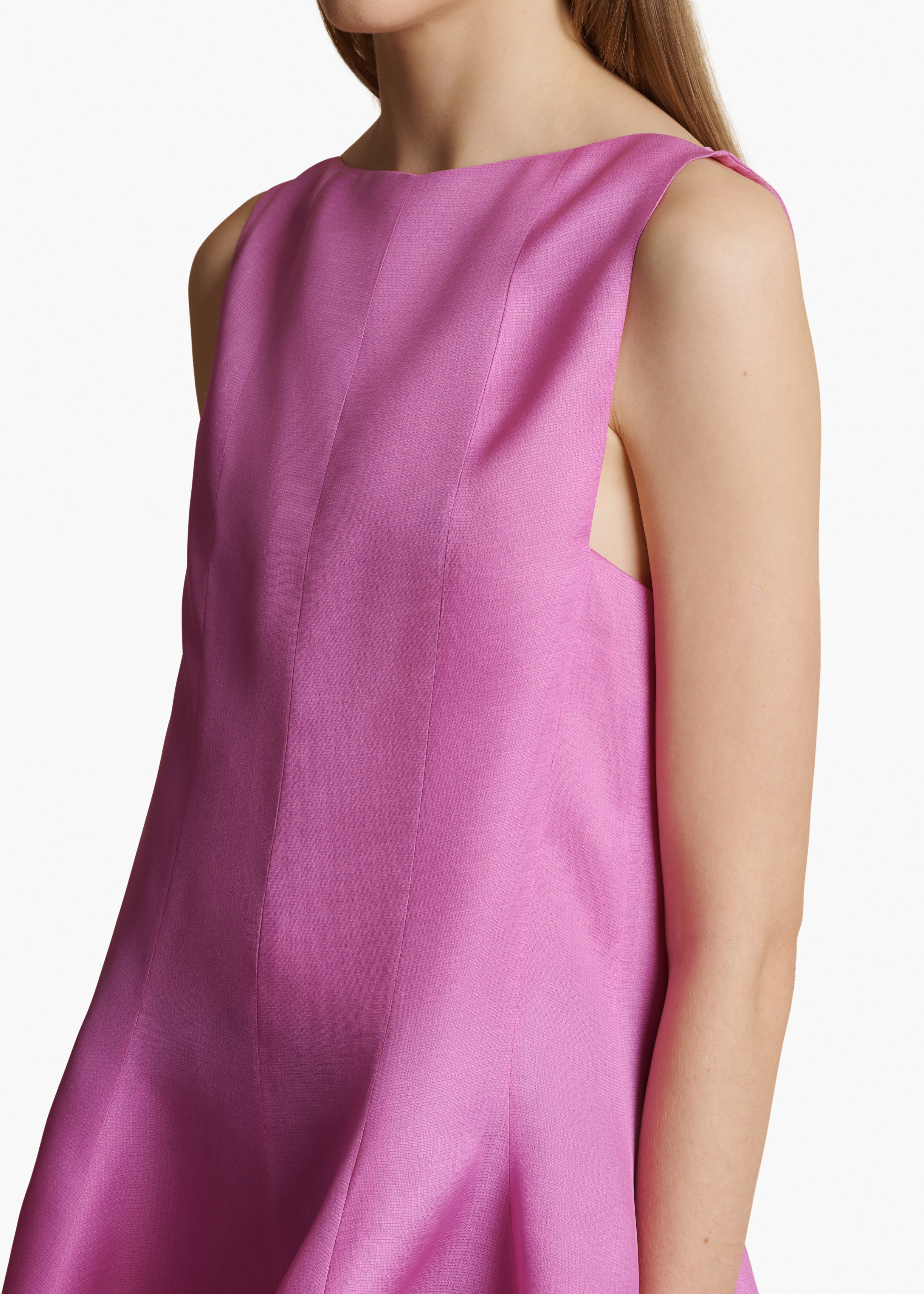 MAGS DRESS IN ORCHID DETAIL 2