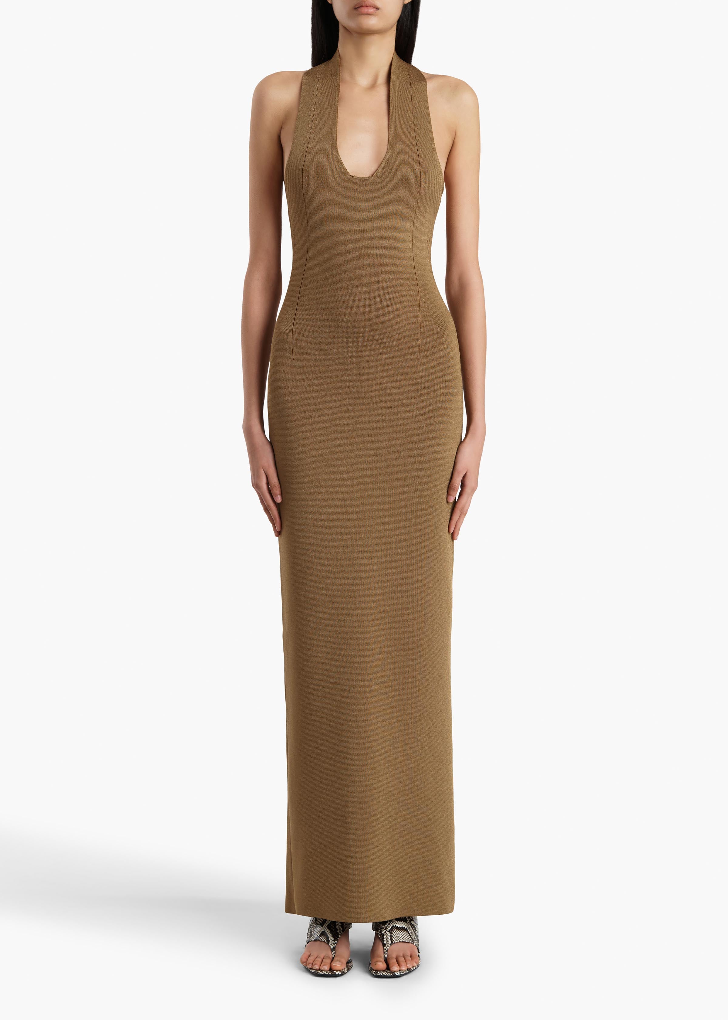 Mahi Dress in Carob