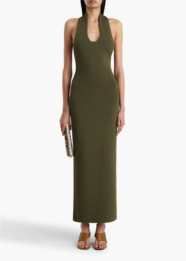 MAHI DRESS OLIVE 18207429 420 A STYLED