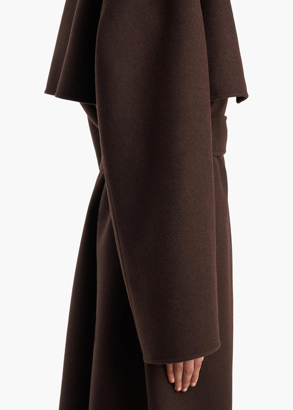MANSTON COAT DARK BROWN 6163547 950 D