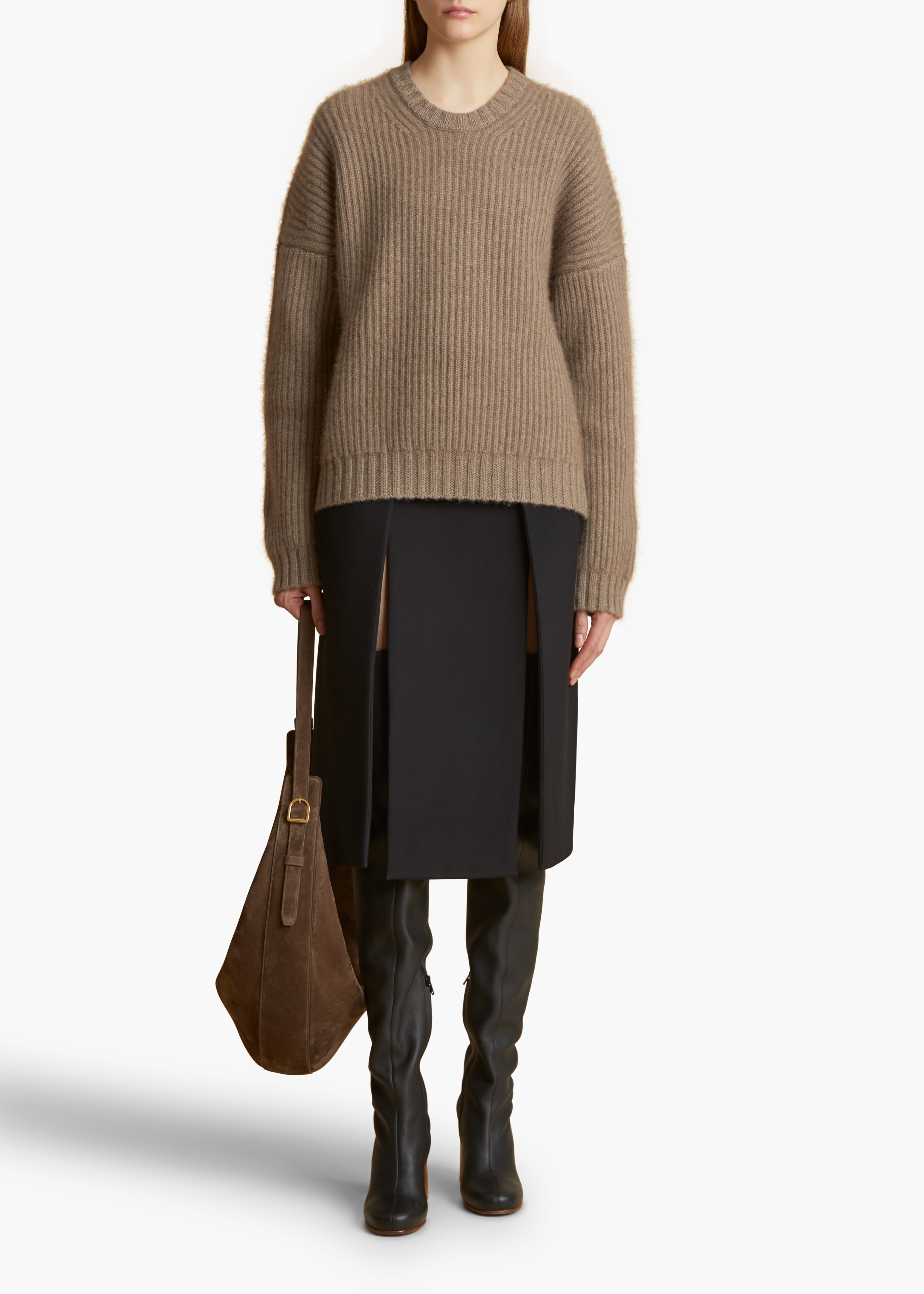 KHAITE - Manuela Sweater in Barley