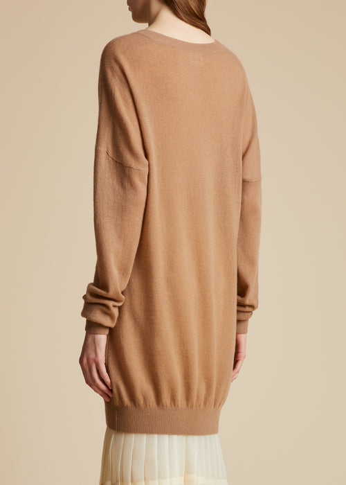 The Marano Sweater in Camel