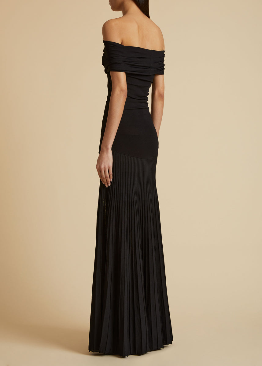 The Marca Dress in Black– KHAITE
