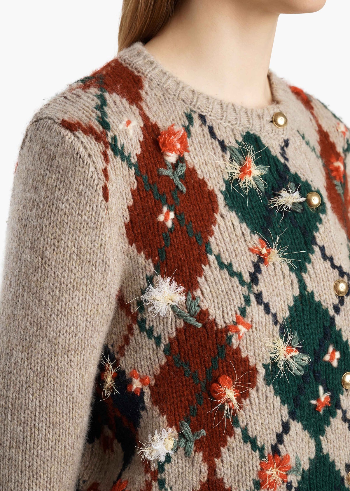MARCELA EMBROIDERY CARDIGAN PRIMARY MULTI 18399552 786 D