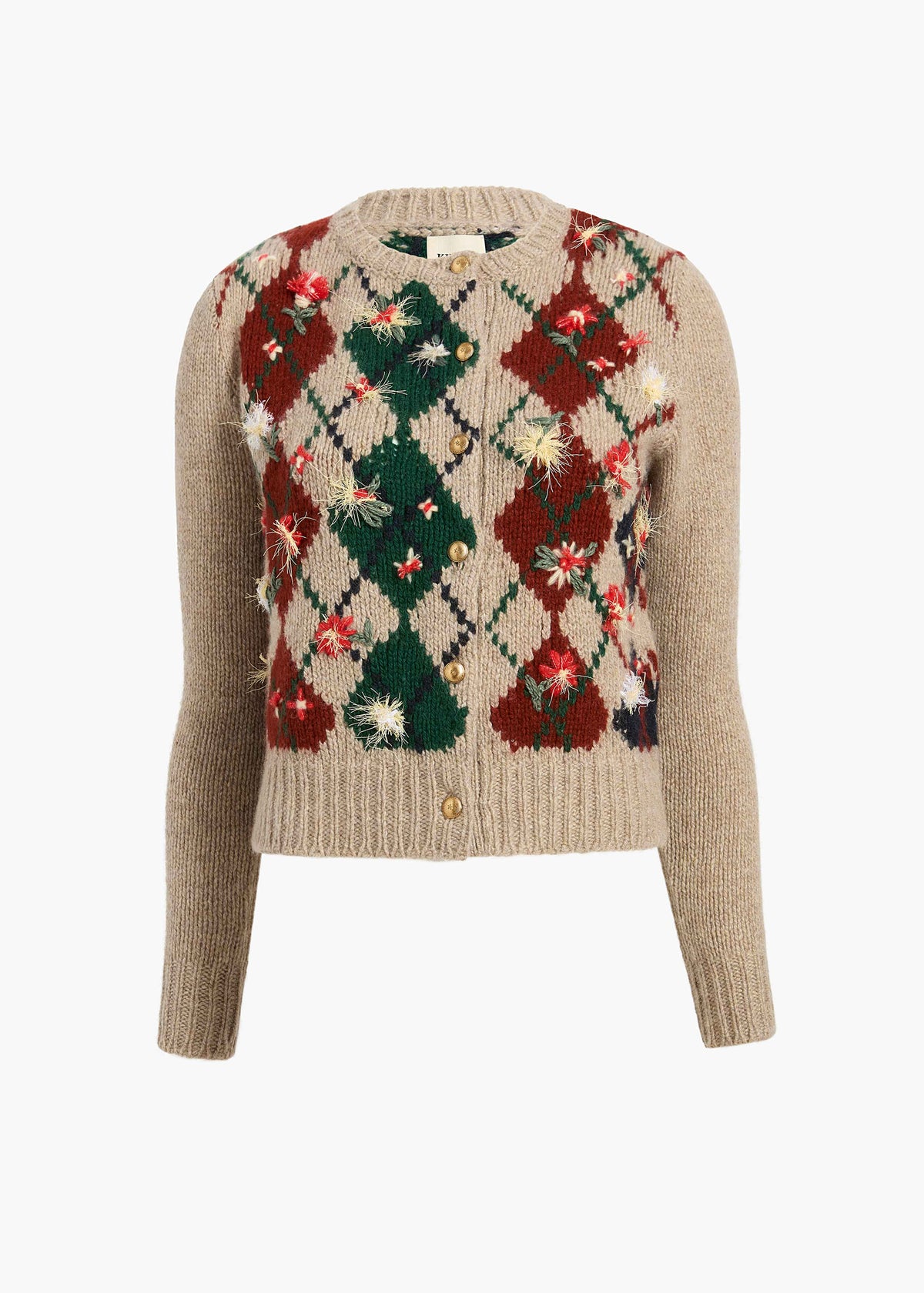 MARCELA EMBROIDERY CARDIGAN PRIMARY MULTI 18399552 786 GHOST