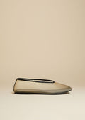 The Marcy Flat in Beige Mesh