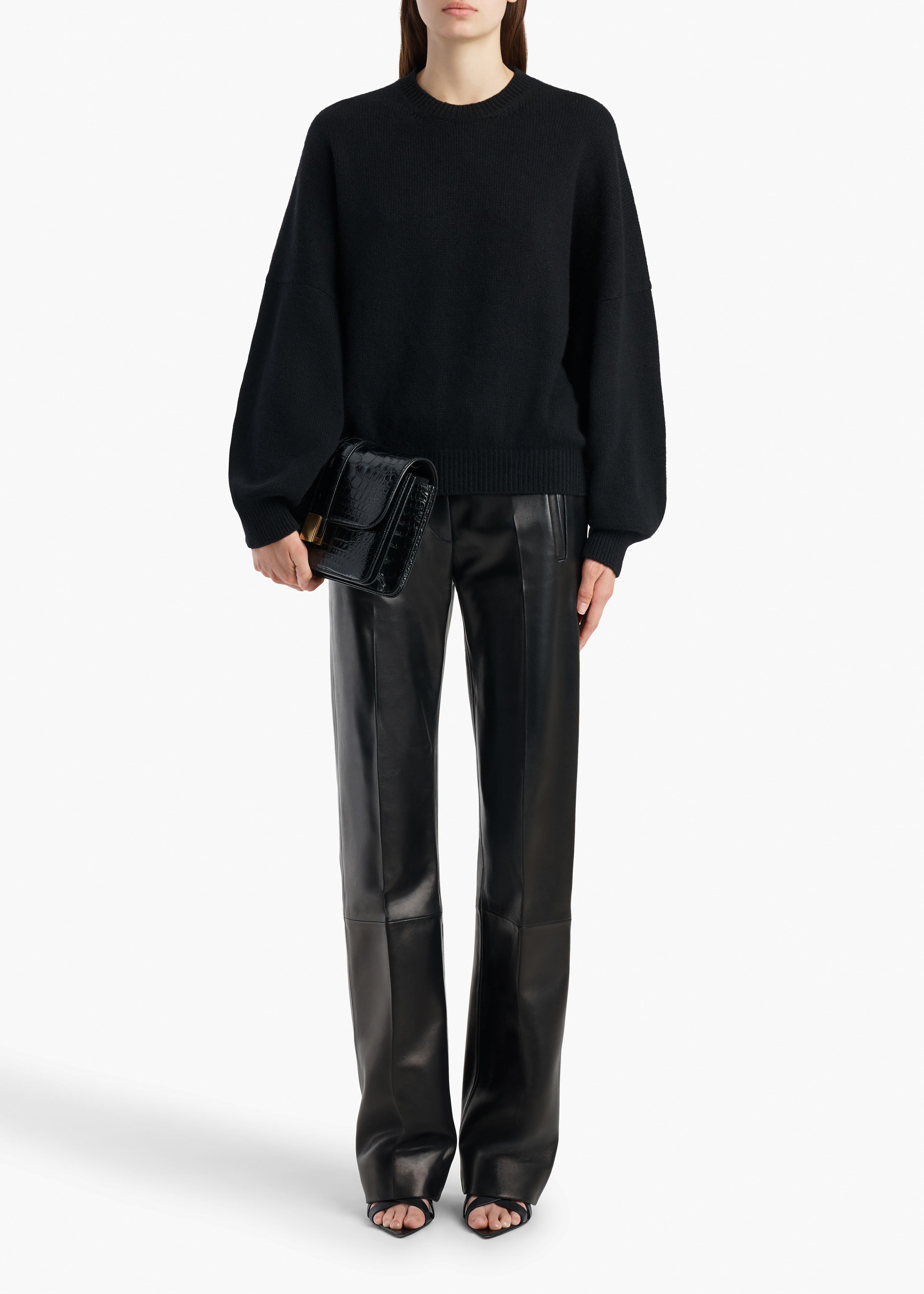 KHAITE  - Margaux Sweater in Black