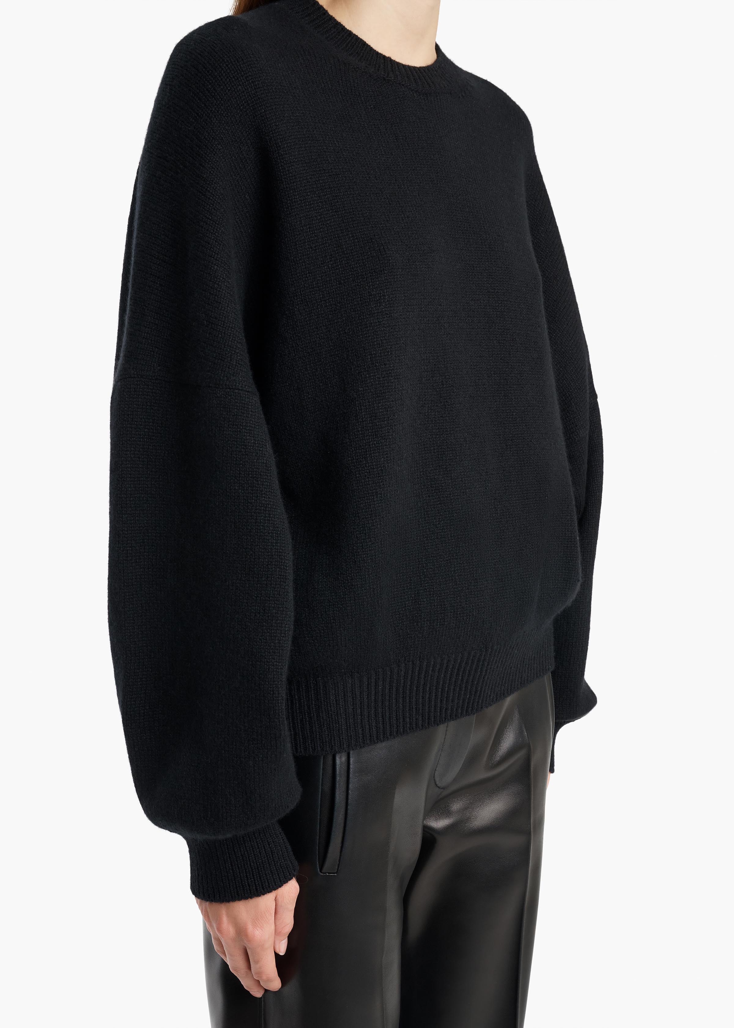KHAITE  - Margaux Sweater in Black