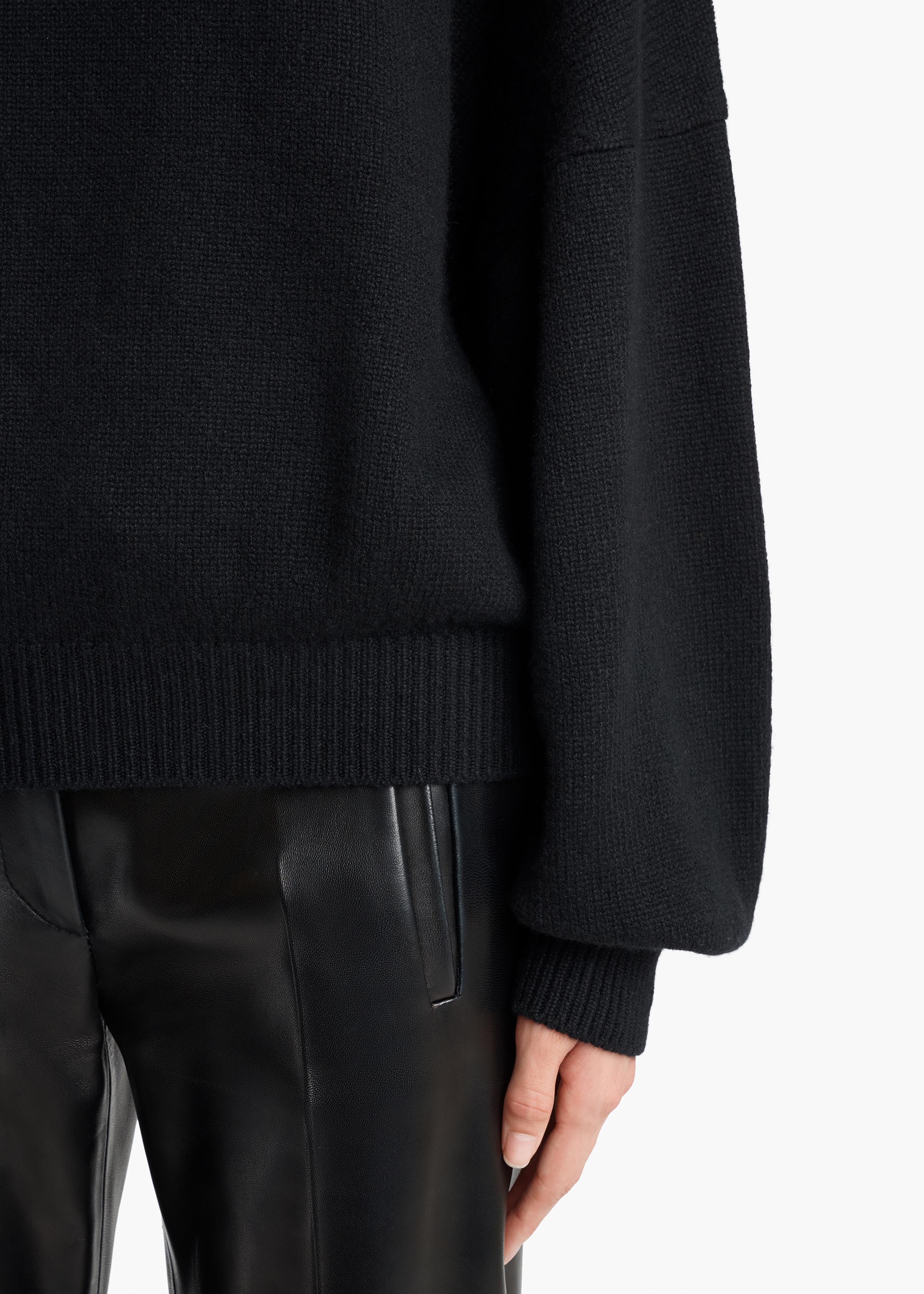 KHAITE  - Margaux Sweater in Black