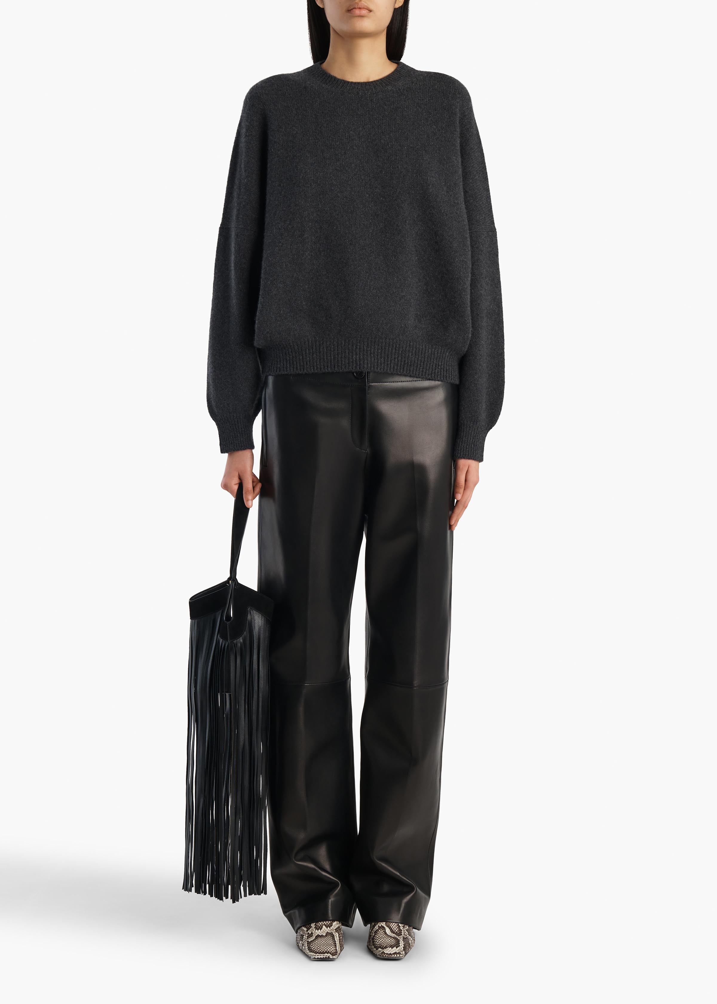 Margaux Sweater in Charcoal