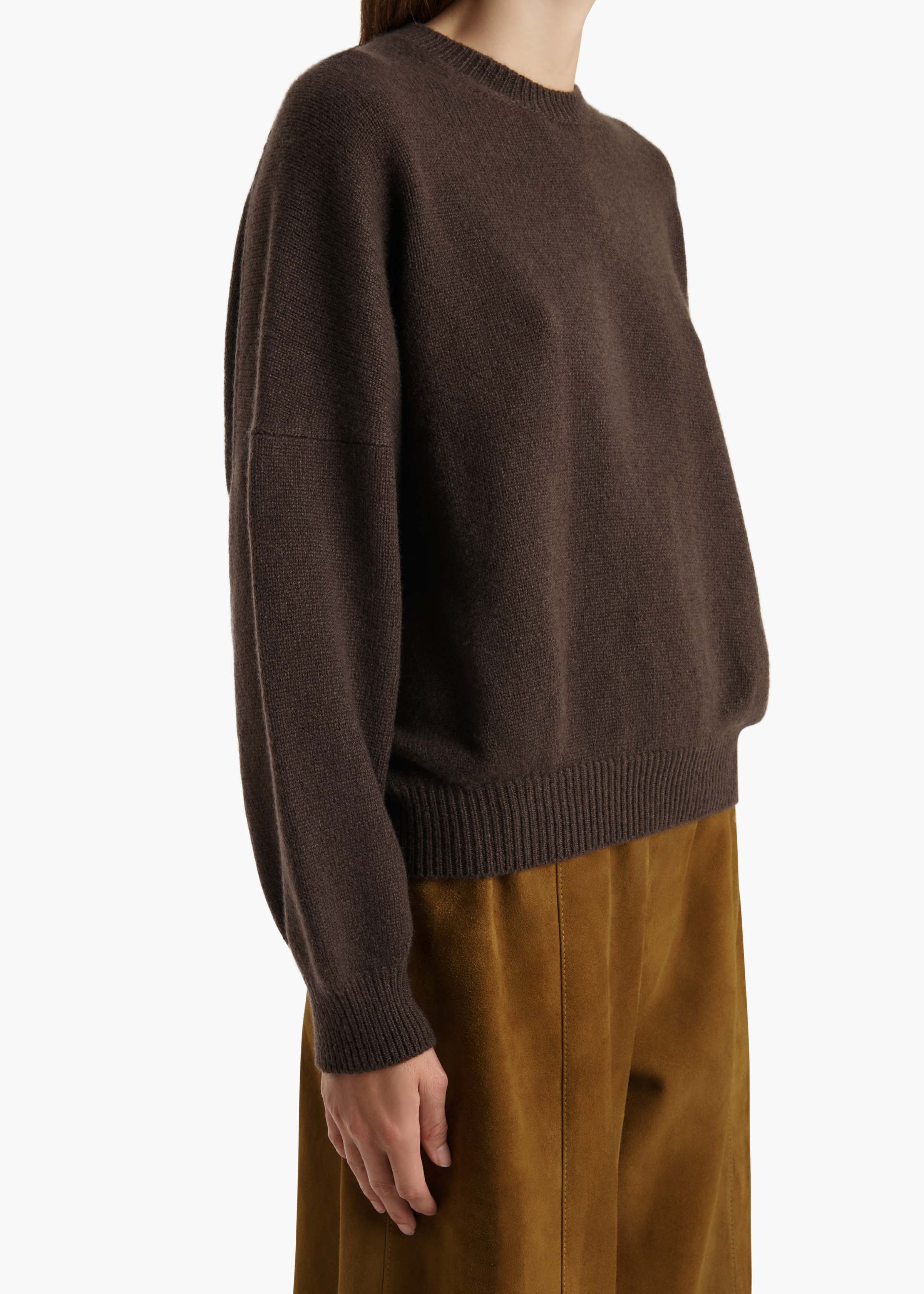 Margaux Sweater in Coffee – KHAITE