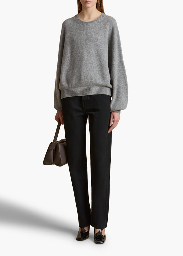 Margaux Sweater in Fog STYLED VIEW