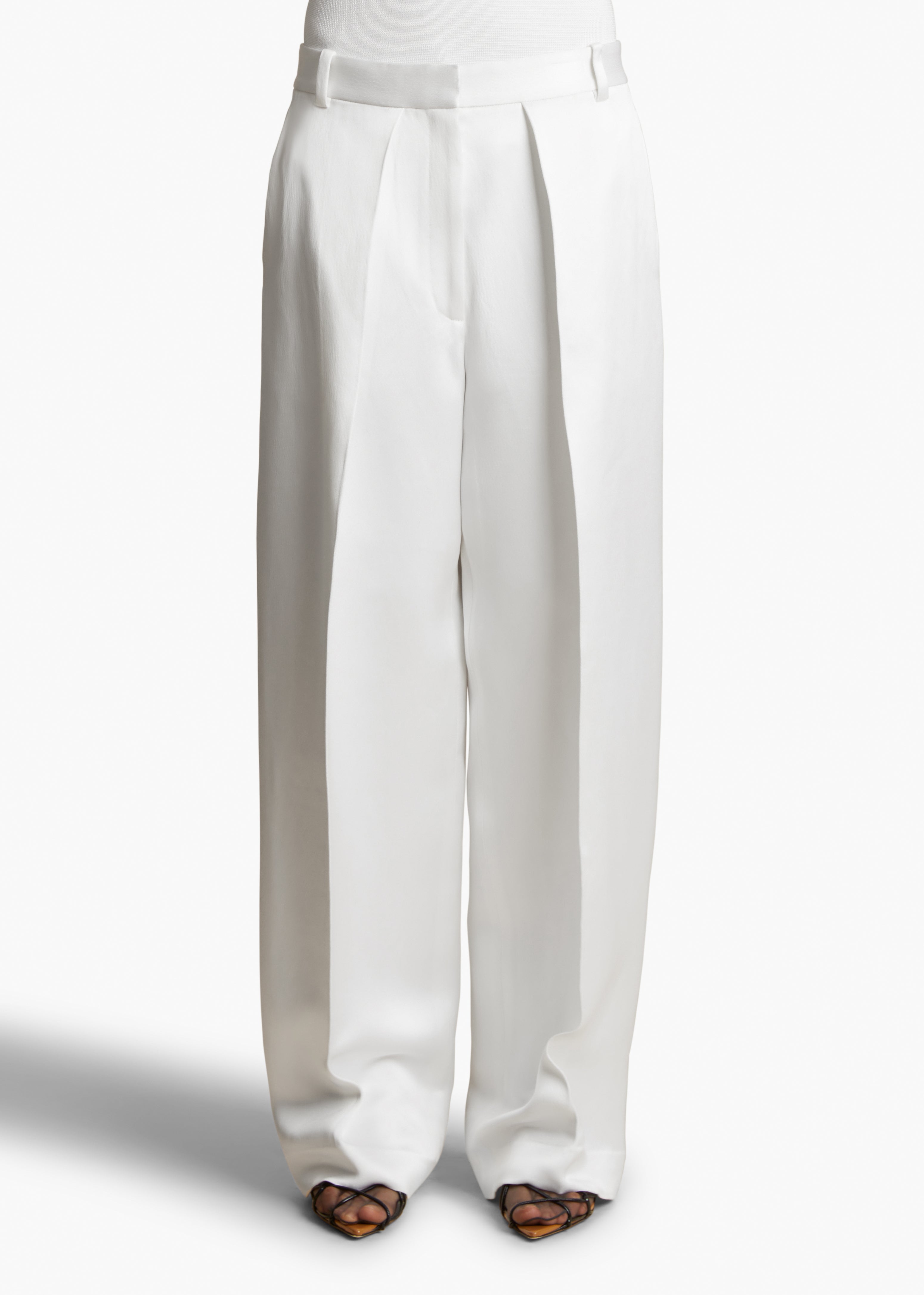 MARINTA PANT CHALK FRONT VIEW