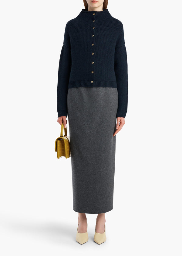 MARJORIE CARDIGAN DEEP NAVY 18336645 323 A STYLED