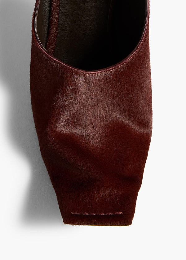 MARLENE PUMP 85 RED MAHOGANY F2054 760 763 C