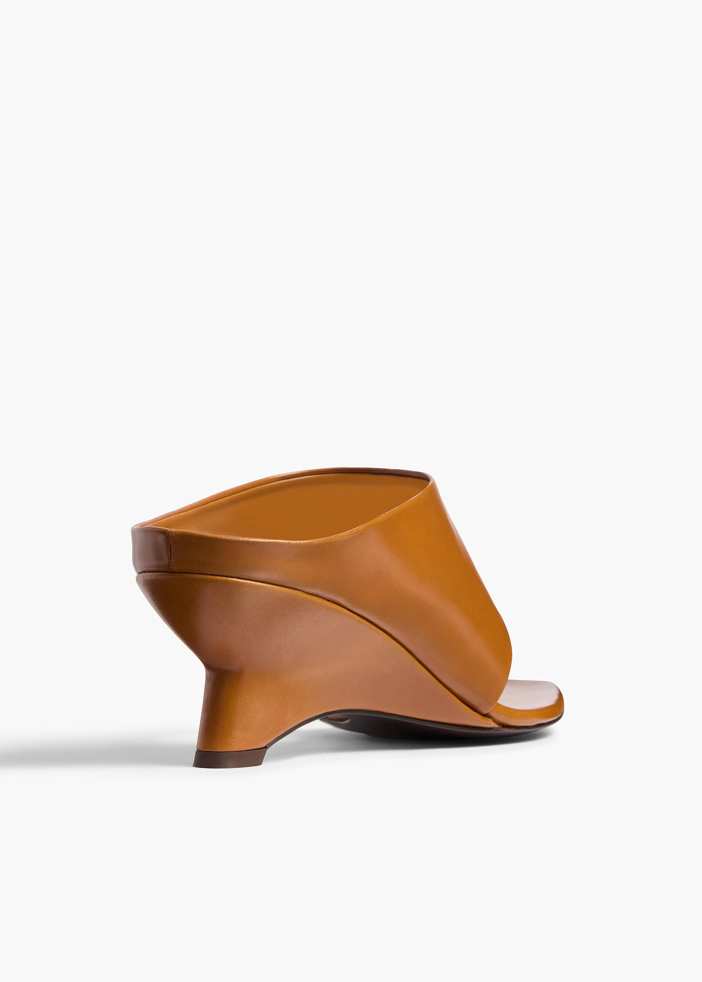 Marlow Mule in Cuoio Glazed Leather