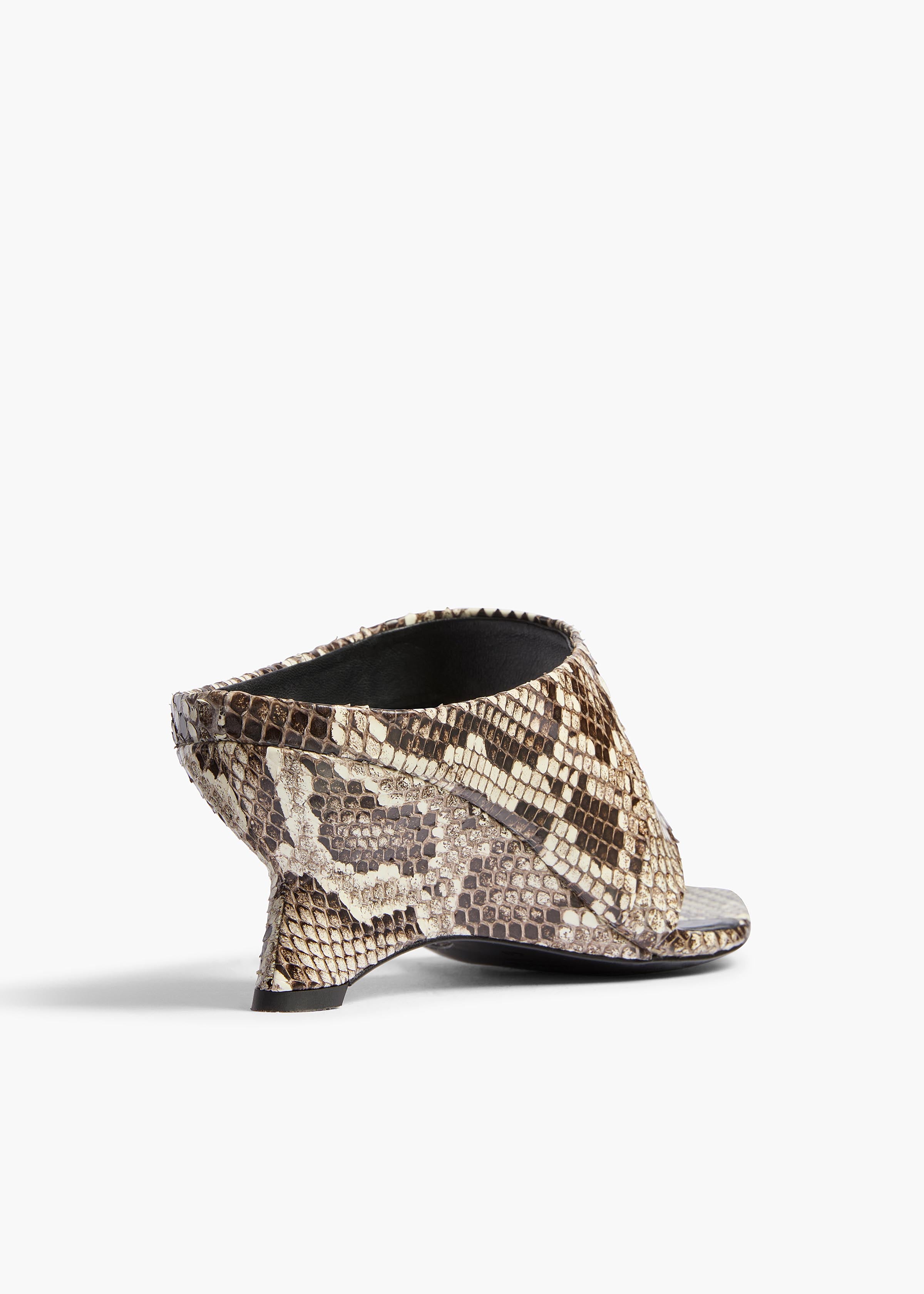 MARLOW MULE 55 NATURAL PYTHON F3108 928 121 D
