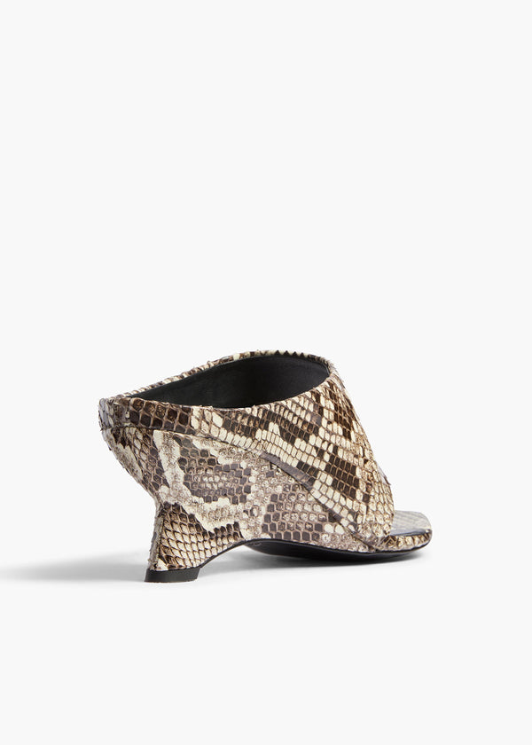 MARLOW MULE 55 NATURAL PYTHON F3108 928 121 D