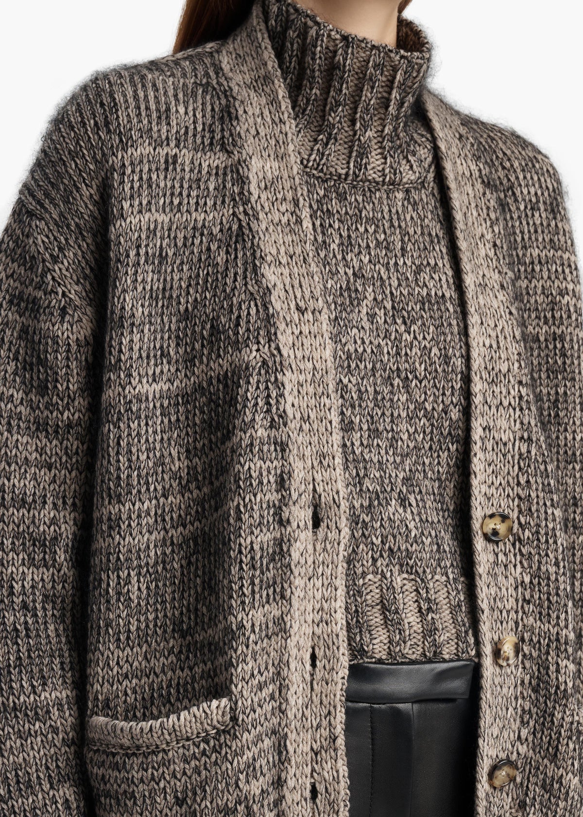 MAURA CARDIGAN SEPIA BLACK MULTI 18358675 792 D