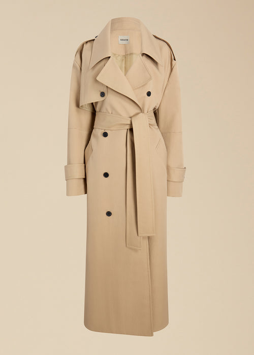 The Mazlow Trench in Beige
