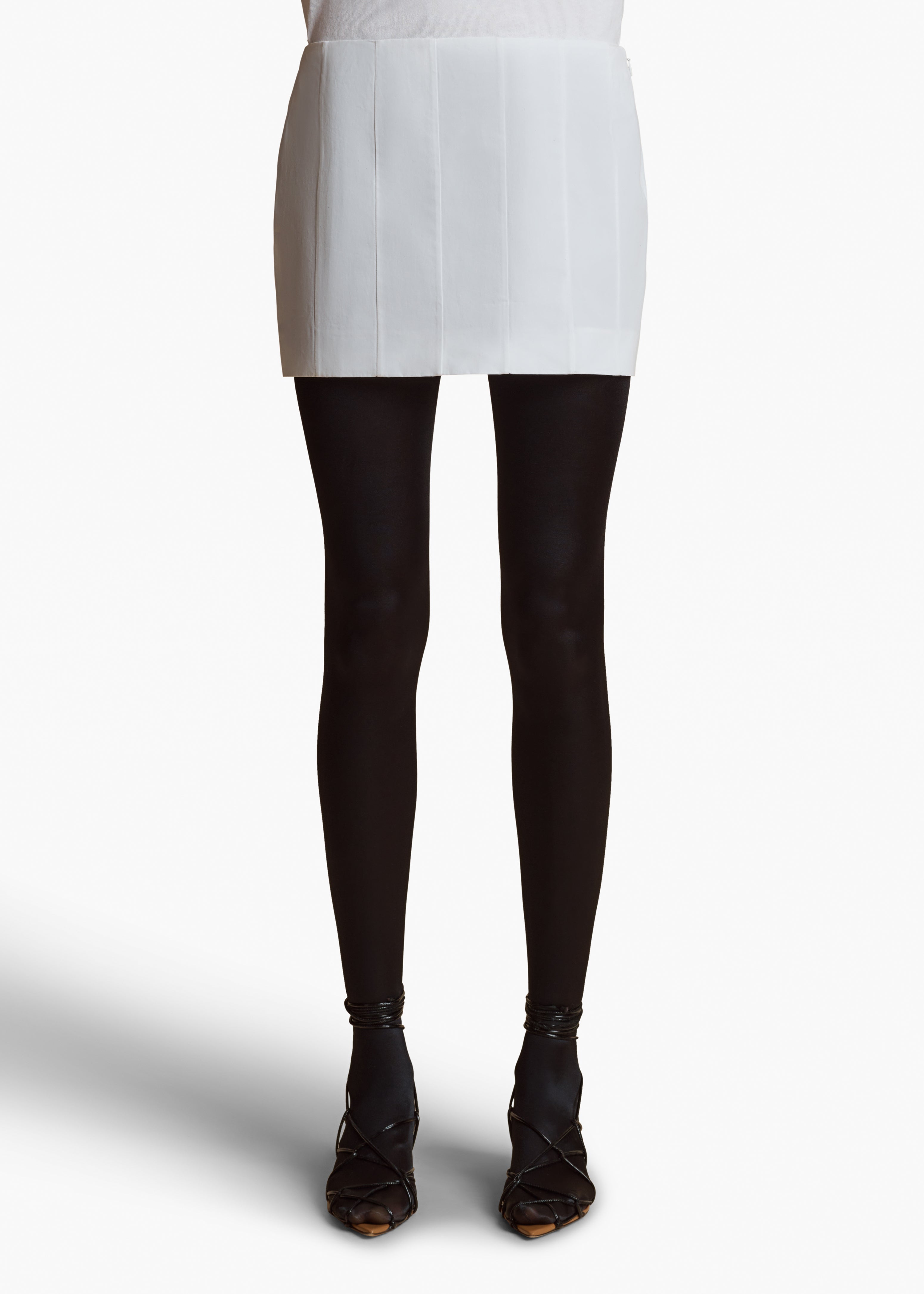 MEELAR SKIRT IN WHITE FRONT VIEW