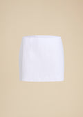 The Meelar Skirt in White