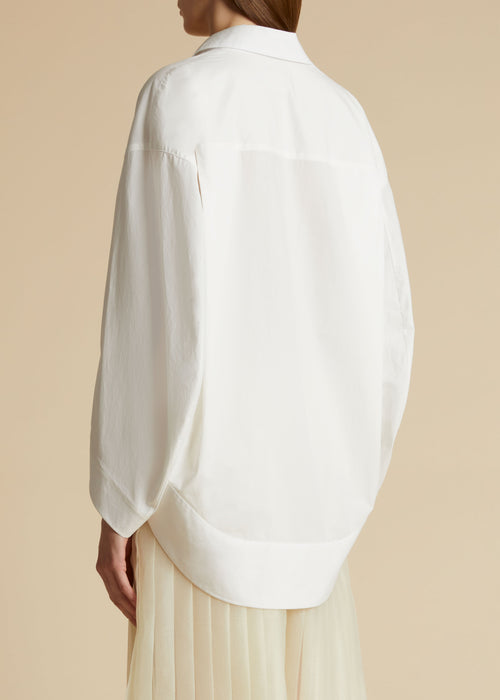 The Melan Top in White– KHAITE