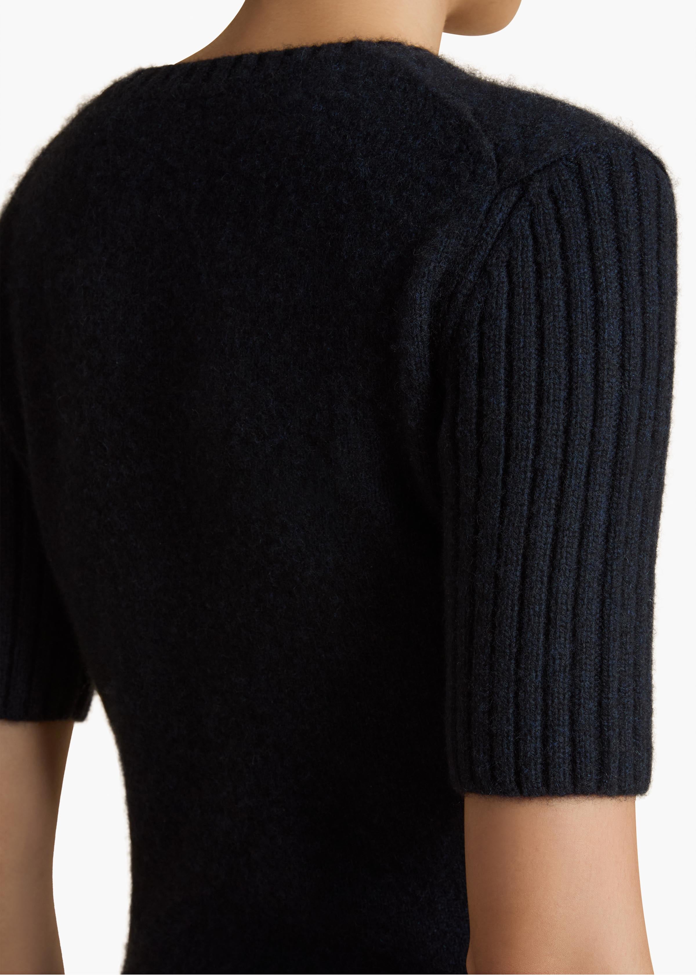 Mia Sweater in Midnight DETAILED VIEW 1