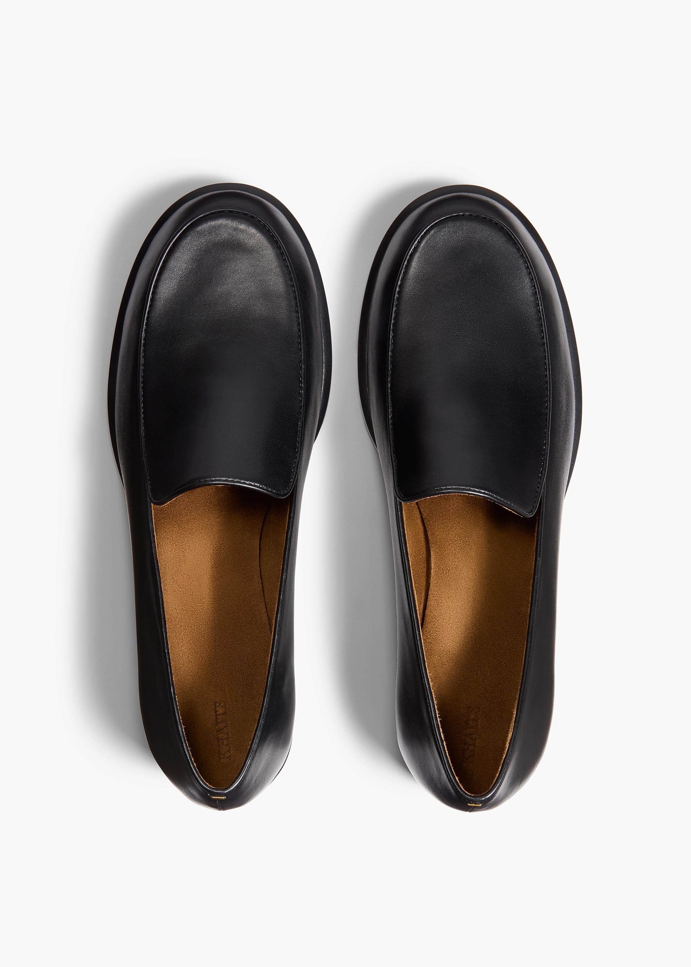 Miles Loafer in Black Leather