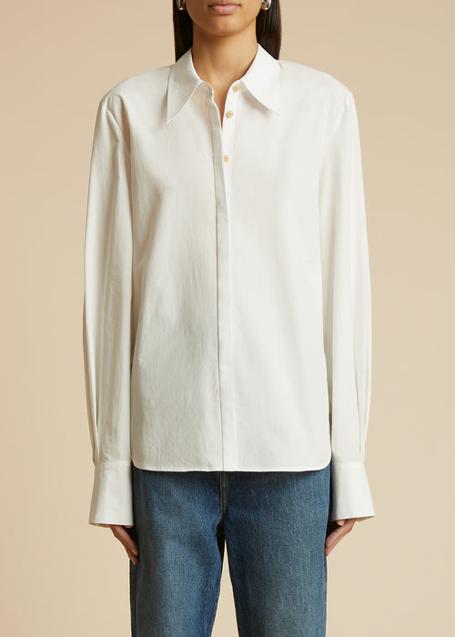 The Minta Top in White