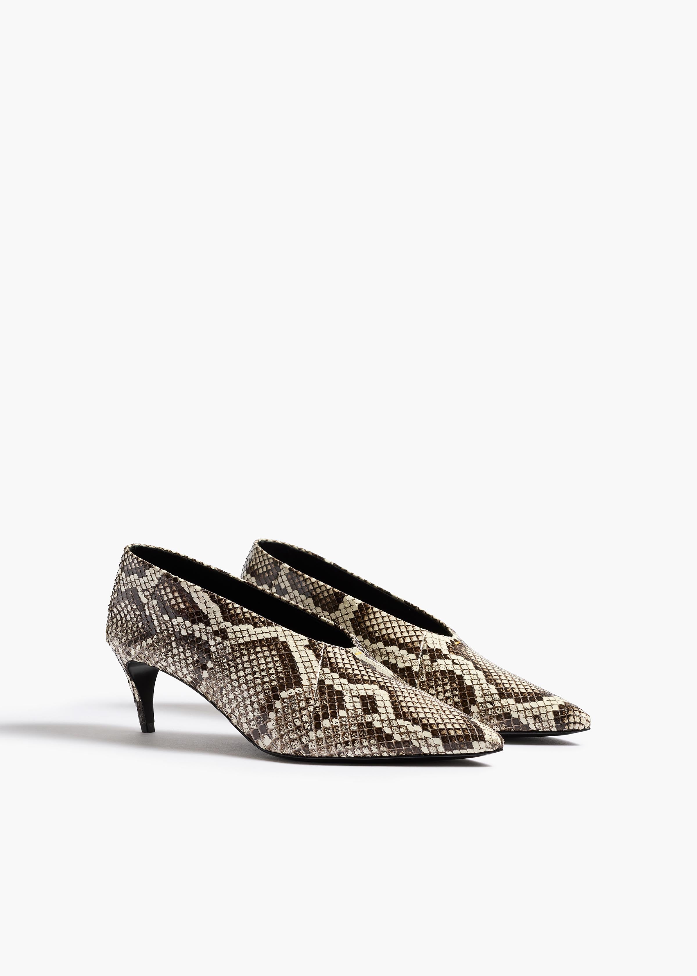 KHAITE  - Miriam Pump in Natural Python