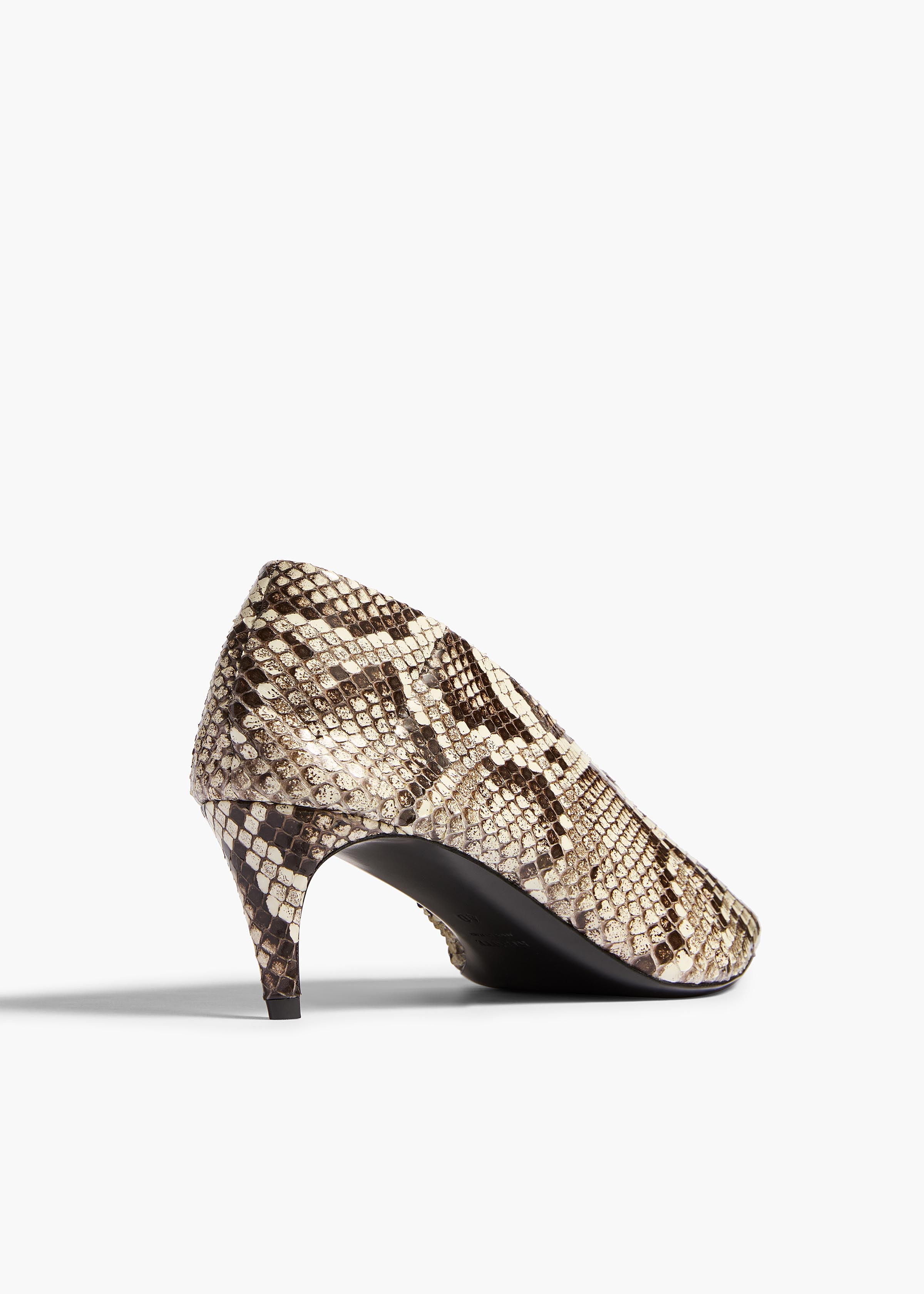 KHAITE  - Miriam Pump in Natural Python