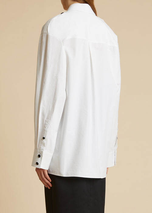 The Missa Top in White