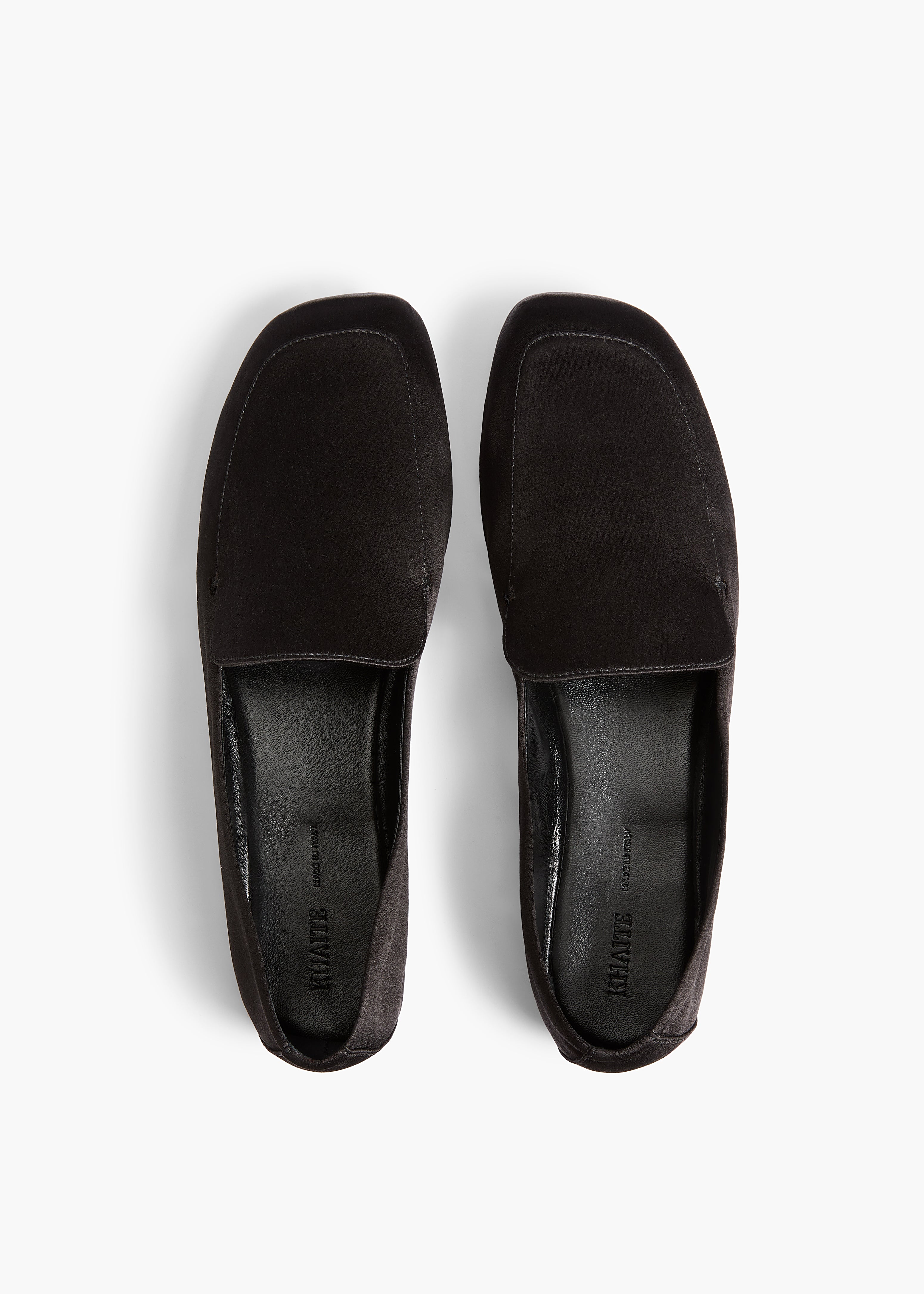 Monroe Loafer in Black OVERHEAD VIEW