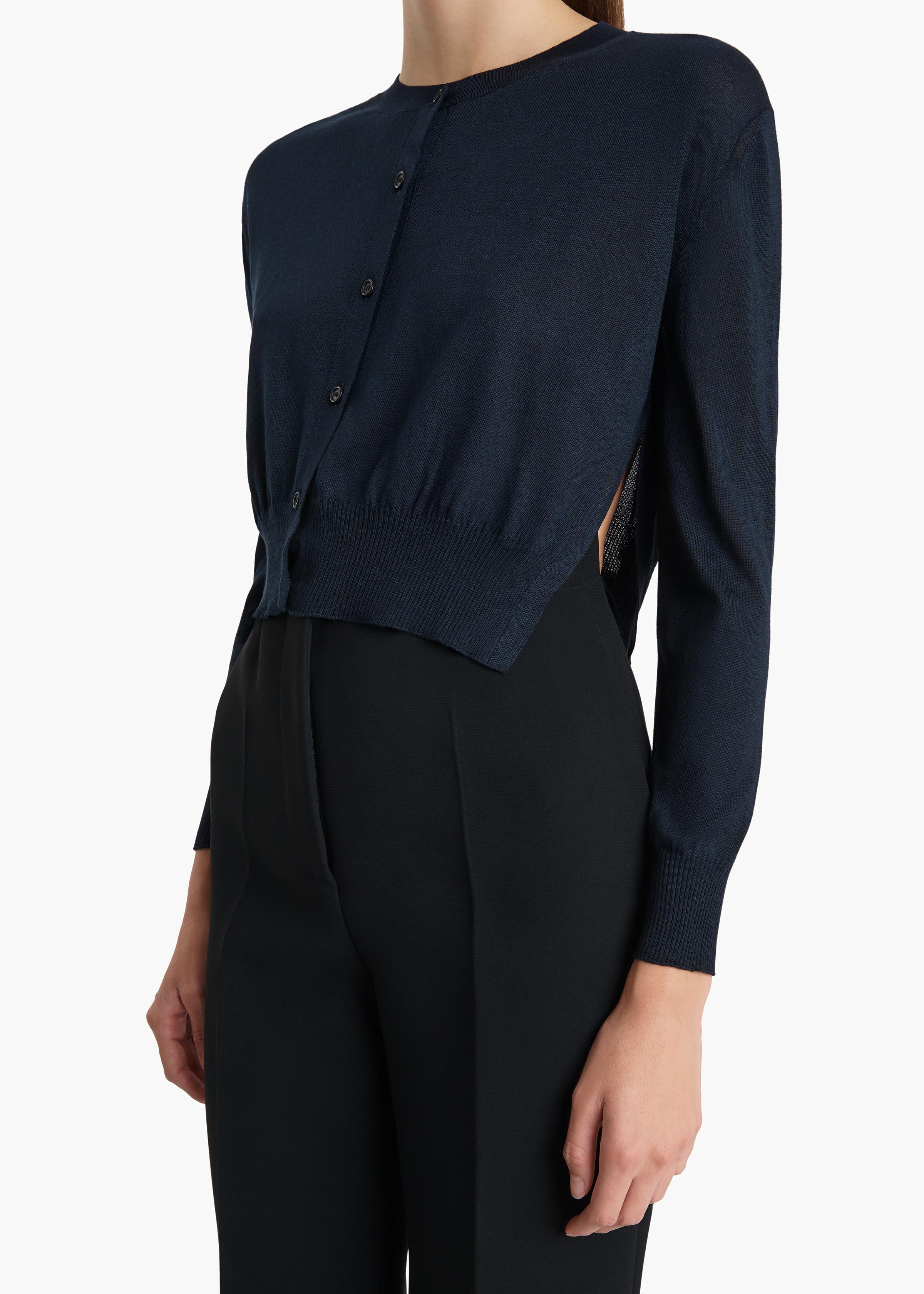 Nadyne Cardigan in Midnight