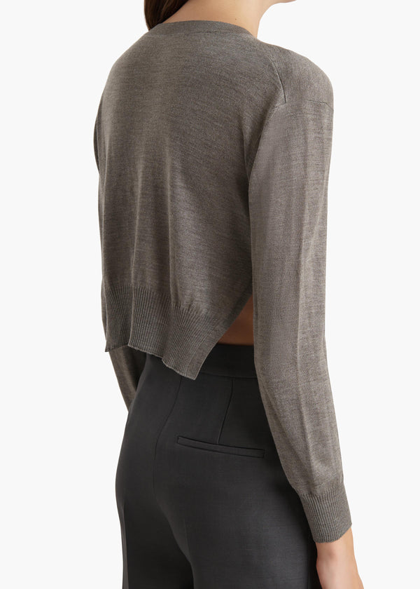 NADYNE CARDIGAN STERLING 18152329 284 E
