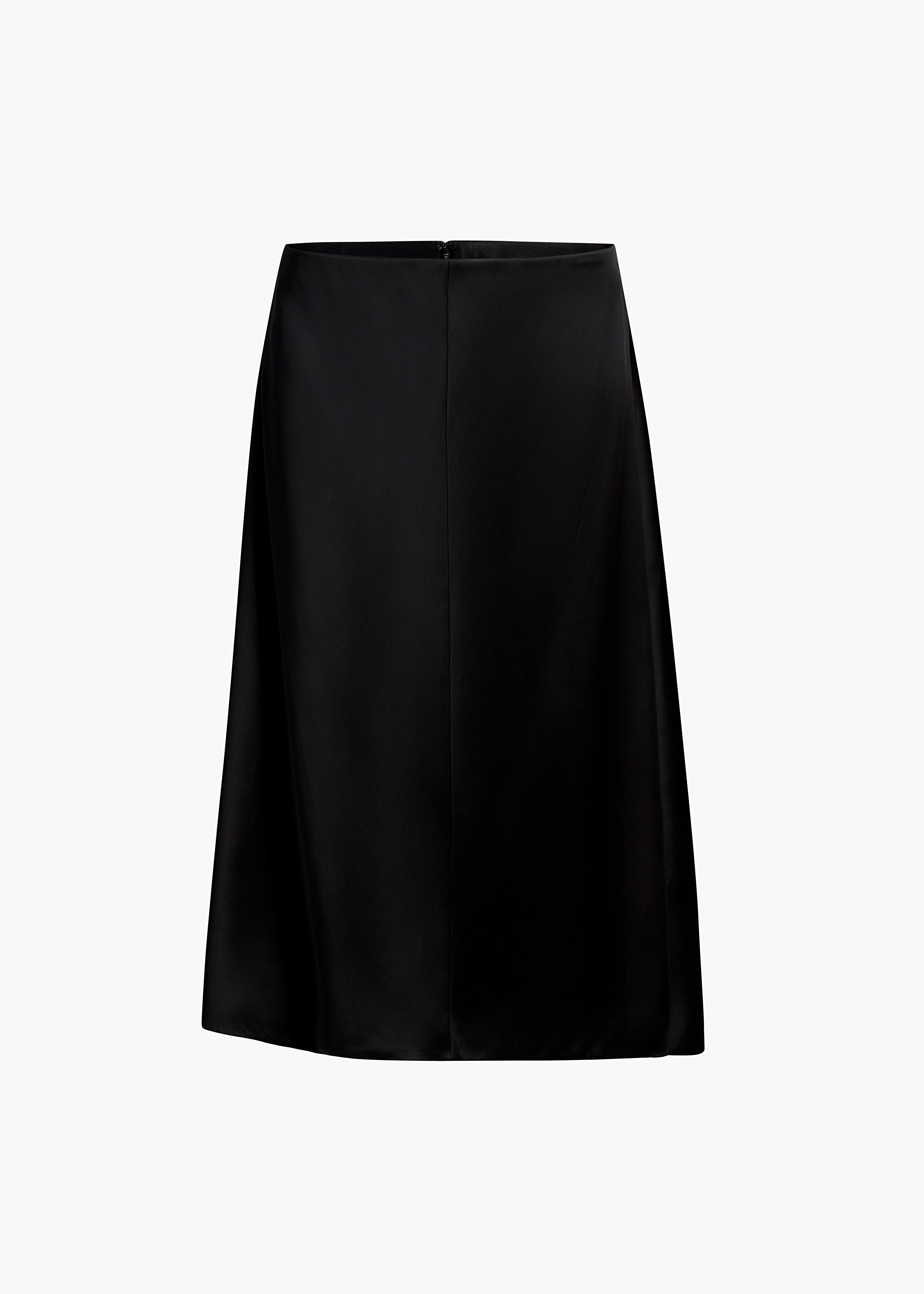 KHAITE  - Nania Skirt in Black