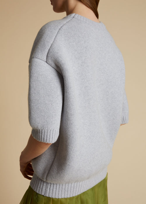 The Nere Sweater in Warm Grey