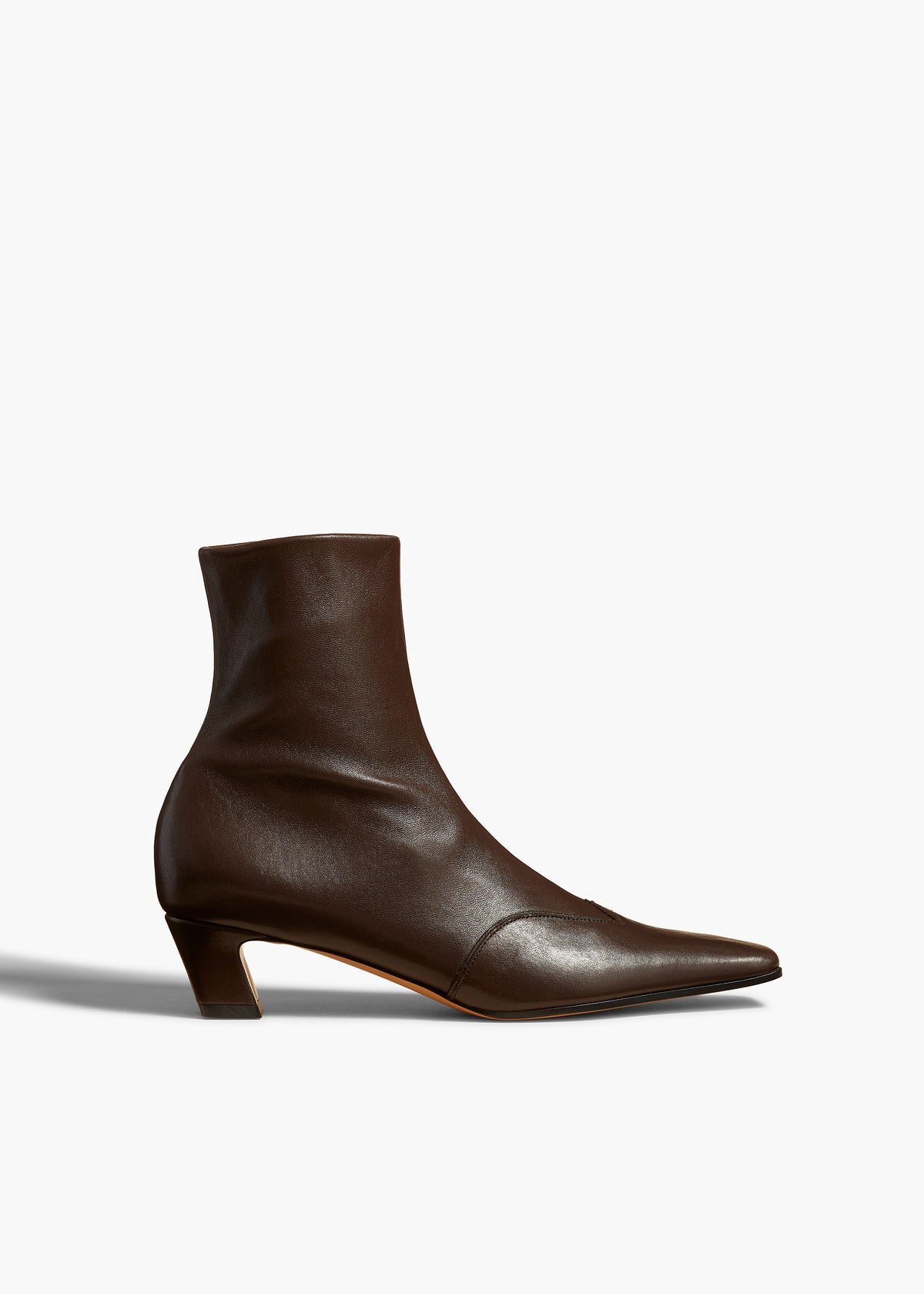 Nevada Stretch Low Boot Dark Nappa Leather