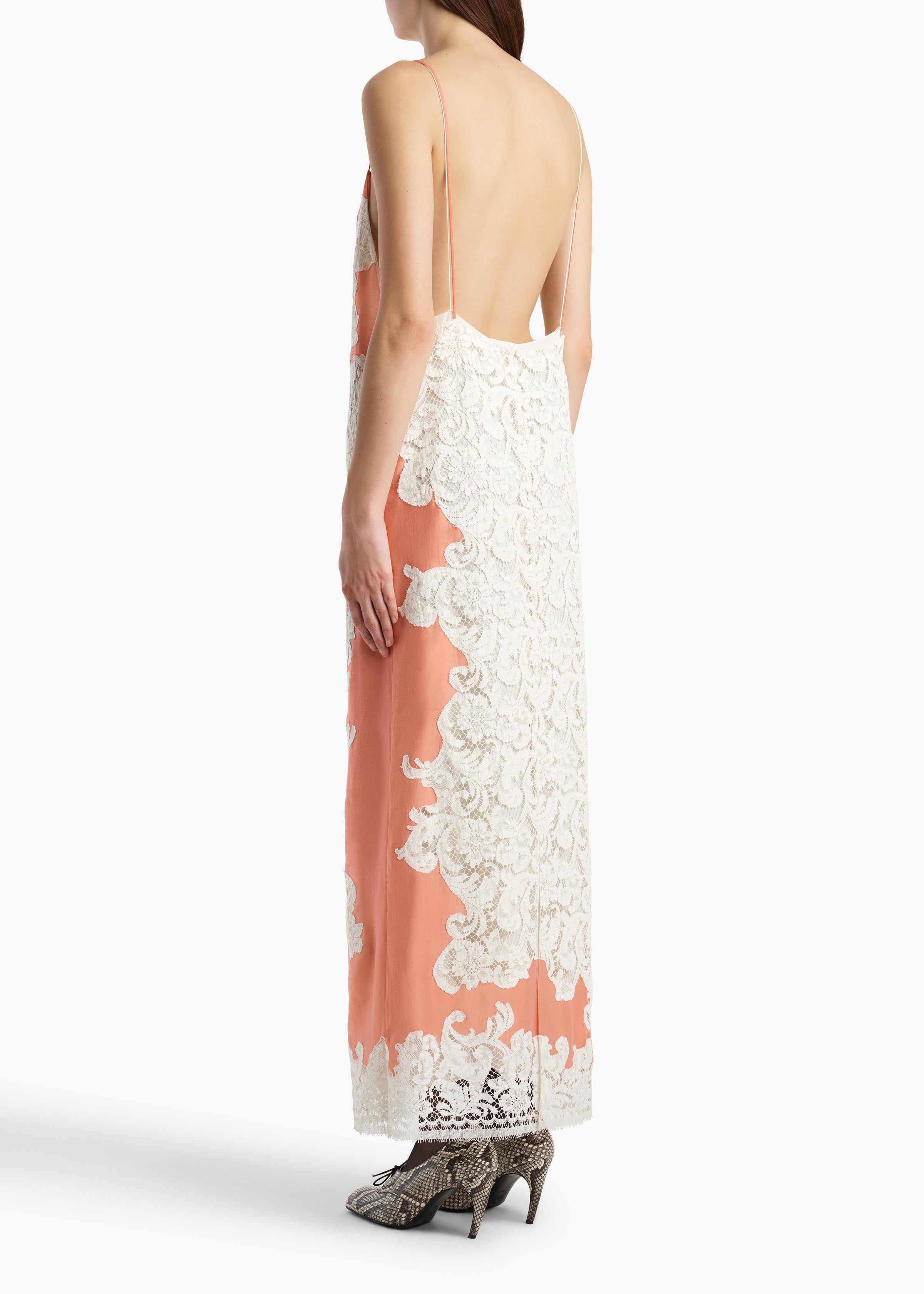 NEVIS DRESS CORAL 56704232 749 C
